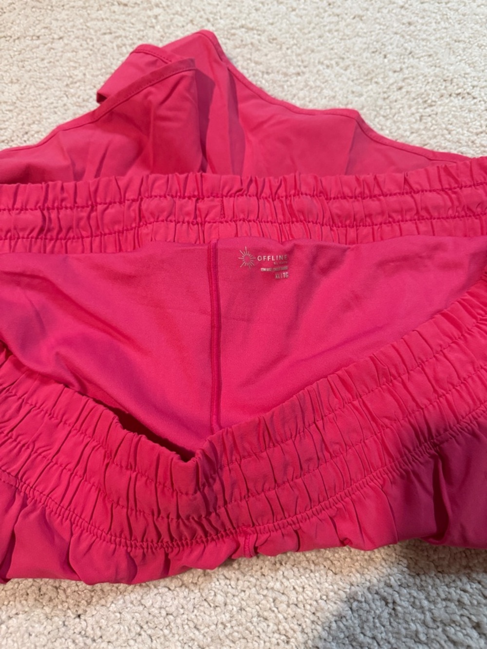 aerie Hot Pink Athletic Shorts